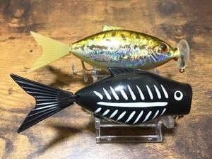 OLD/POWERPAK(SHAD)・MOTO-LURE(MOTO-MINNOW)/2点セット/オールド/パワーパック(シャッド)・モトルアー(モトミノー)/(B級)