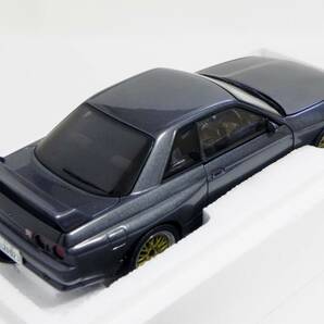 オートアート 1/18 湾岸ミッドナイト 日産 スカイライン GT-R R32 レイナのGT-R Mid Night 秋川零奈の画像3