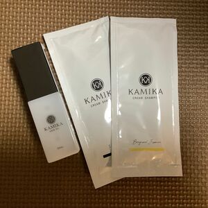 KAMIKA クリームシャンプー　ヘアオイル　美ST 1月号　付録