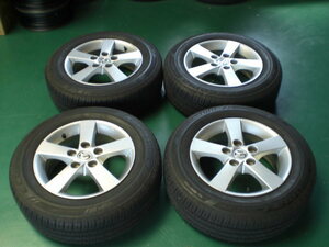 マツダ　プレマシー用　タイヤホイールセット　６J-１５　１９５/６５R１５　４本セット