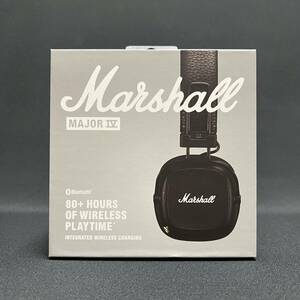 Marshall MAJOR Ⅳ Bluetooth ヘッドフォン ブラック　【新品】 【送料無料】
