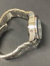#3388 【稼働品】ブルーインパルス 60th記念 クロノグラフ JASDF 世界限定6000本 腕時計 SS 青文字盤 電波ソーラー_画像5