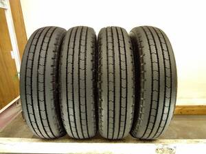 (L-1* ) ★ BRIDGISTONE ・トラック・・175/75R15・103/101 N.LT ・4本・中古・9.9分山位