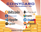 最新版　正規代理店　Coiny Card (３代目ICchip内蔵)