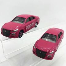 新品　トミカ 92 交通安全セット トヨタ アスリート 教習車 トミカ自動車学校 仮免許練習中 ピンククラウン ATHLETE ミニカー レア　特注品_画像2