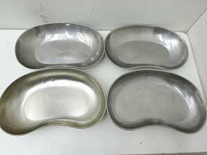  used stainless steel tray medical care for . tray nursing broad bean type hygienic supplies saucer tray 4 set 