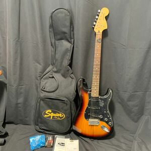Squier by Fender FSR VM 70s ST 3CS/R エレキギター ソフトケース 説明書 付き ブラウン 系 弦楽器 スクワイヤー フェンダー