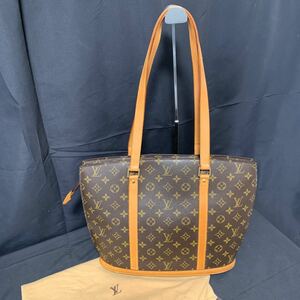 未使用品 LOUIS VUITTON ルイヴィトン LV M51102 モノグラム バビロン トートバッグ ショルダーバッグ ブラウン タグ付き 保存袋付き