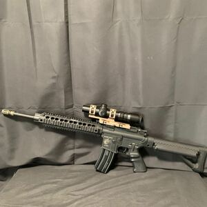 STONER RIFLE K71951 SR-16 - 5.56mm URX Ⅱ UPPER MID-LENGTTH P/N-23375 スコープ 付き 電動ガン エアガン トイガン ミリタリー 