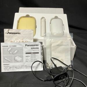 Panasonic R4シリーズ WH-R43-WZW WH-PK1104J パナソニック 充電式 耳かけ型 両耳 リモコン 補聴器 通電確認済