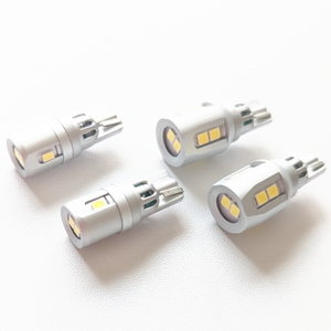 NO2 T10 LED ライト4個セット 明るい平面LED10個タイプ&平面LED5個タイプ 6500K LEDスモール ポジションランプ ナンバー灯 LEDホワイト爆光