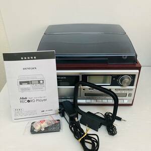 ベルソス マルチレコードプレーヤー VS-M009 ターンテーブル カセットテープ CD 現状品 ジャンク扱い/Y115-05