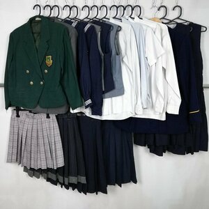 セーラー服 ブレザー ベスト コート スカート ジャンパースカート 等 一般含む 1円 中古 東京学館浦安高校 セット 詰合わせ 39CS-919 DF