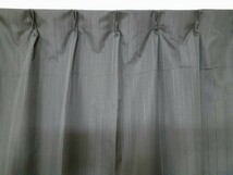 新品 １級遮光プリントカーテン １００X１７８cm ２枚組 コーティング素材　ブラウン_画像3