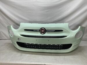 フィアットFIAT 500 312純正フロントバンパー 735619491 ロアグリル　エンブレム　セット