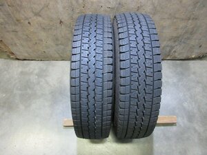 7683N2M〇165/80R14 97/95N LT ダンロップ WINTERMAXX SV01　2021年製 バリ山　2本　【本州四国九州送料無料】