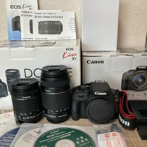 Canon EOS KISS X7 ダブルズームキット