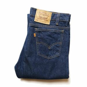 90's USA製 Levi's リーバイス 505 デニムパンツ (w34xL34) 濃紺 オレンジタブ 90年代 アメリカ製 旧タグ オールド 1996年製 ビンテージ