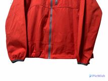 THE NORTH FACE ザ ノースフェイス GORE WINDSTOPPER ジップアップジャケット　ウインドストッパー　防寒 アウトドア レジャー　赤　L_画像3