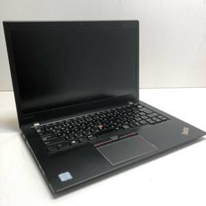 【ジャンク品】ThinkPad T470s Intel i5-6300U 2.40Ghz/8GBメモリ/SSD無し/14 型/バッテリー充電不可　部品取り 管11301954