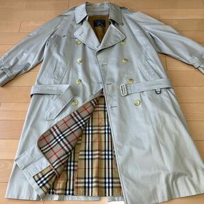 ★試着のみ★バーバリートレンチコート BURBERRY ウール裏地付き クリーニング済