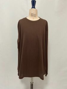 AURALEE COTTON MESH L S TEE 鹿の子長袖カットソー