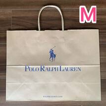 【新品】ラルフローレン RALPHLAUREN ポロ POLO 紙袋 M 1枚_画像1