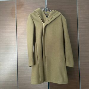 ジュンハシモト1011620014 WRAP HOODED COAT コート フードコート 