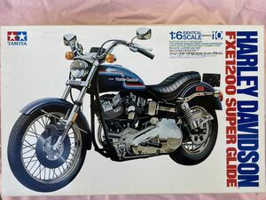 1/6 タミヤ ハーレー ダビッドソン スポーツ FXE1200 スーパーグライド ビッグスケール NO.10 未組み立て品