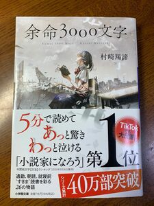 余命３０００文字 （小学館文庫　む４－１） 村崎羯諦／著