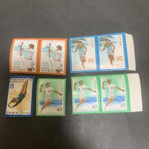 スポーツ切手 ４種 額面215円 同封可能 M1574