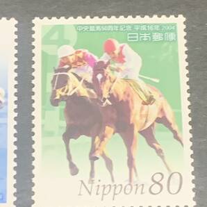 中央競馬50周年記念 80円×2枚 額面160円 美品 同封可能 あ106の画像3