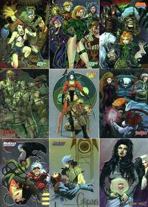 WildStorm Archives II ワイルドストーム 米国版カード 24枚 WildC.A.T.s Gen13 WetWorks Backlash Deathblow Grifter StormWatch Union