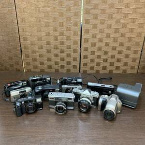 #13744-A 【部品取りにどうぞ】　カメラおまとめ　NIKON　MINOLTA　FUJI 　CANON　PENTAX　ポラロイド　ジャンク品