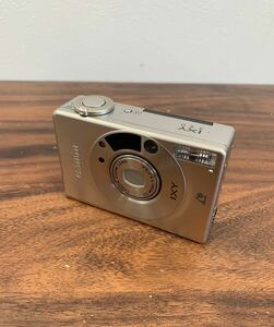 【美品】Canon キャノン IXY350 デジタルカメラ 本体 シルバー レトロ コンパクトサイズ 一眼レフ