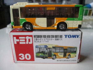 絶版トミカ30 三菱ふそう 路線バス　2006年 【同封可】