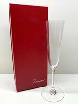 Baccarat バカラ クリスタル シャンパングラス 箱_画像1