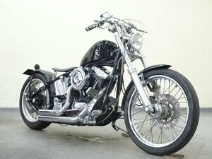 ハーレーダビッドソン Softail Custom [ FXSTC1340 ] 【動画有】 ローン可 ソフテイルカスタム エボ カスタム車 チョッパー BKL 売り切り