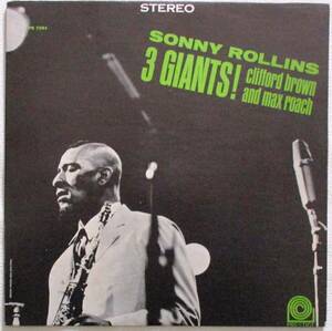 Sonny Rollins ＂ 3 Ciants ! ” 　30㎝LP USA盤　
