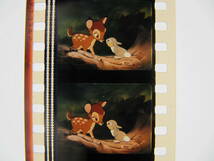 35㎜映画フィルム6コマ22　ディズニー バンビ BAMBI 1988年フィルム ウォルト・ディズニー フェーリクス・ザルテン_画像2