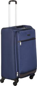 スーツケース 74 cm ネイビーブルー 容量拡張可能