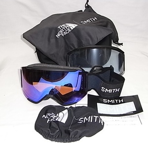 期間数量限定特価!!Japan正規品新品23 SMITH Squad MAG/TNF Shady Blue × Smith/CP Photochromic Rose Flash[調光] / Clear レンズ付き