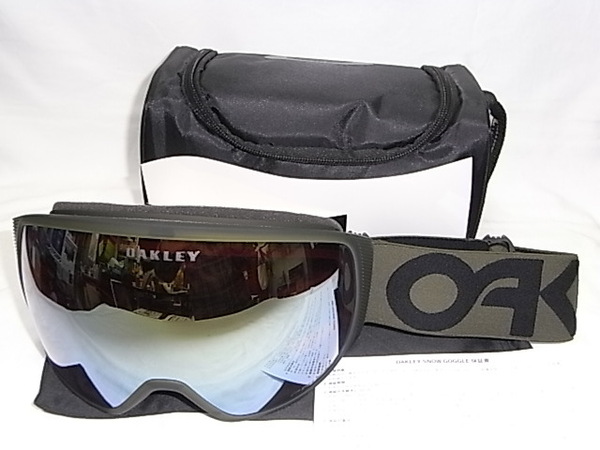 最安値赤字処分送料込み超特価!!Japan正規品新品24 OAKLEY FLIGHT TRACKER L/Matte B1B New Dark Brush/Prizm sage Gold Iridium