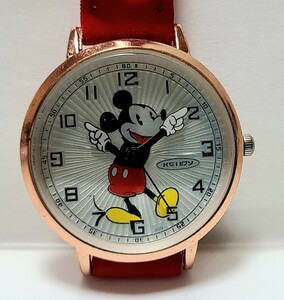  Vintage style Mickey Mouse * наручные часы / относящийся : пирог I * in gasoru*woruto Disney 