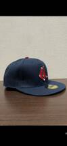 NEW ERA ニューエラキャップ MLB 59FIFTY (7-3/4) 61.5CM BOSTON RED SOXボストン・レッドソックス帽子 _画像4