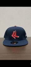 NEW ERA ニューエラキャップ MLB 59FIFTY (7-3/4) 61.5CM BOSTON RED SOXボストン・レッドソックス帽子 _画像2