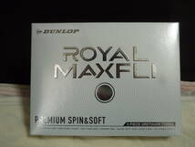 ダンロップ ROYAL MAXFLI premium spin soft ゴルフボール 1ダース_画像1