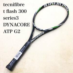 tecnifibre t flash 300 серии 3 Dyna core ATP G2 technni волокно T flash теннис ракетка размер рукоятка 2 4 1/4 не использовался прекрасный товар 