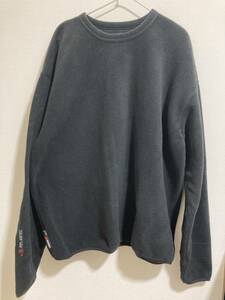 STUMPSTAMP POLARTEC FLEECE CREW ブラック XL ポーラーテック クルーネック