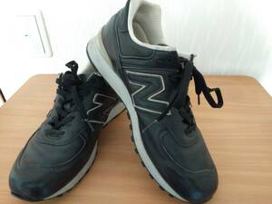 new balance LM576BKU　美品　中古　本革仕様。